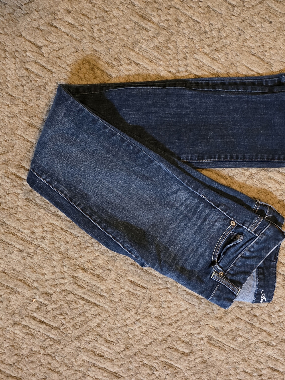 American Eagle Outfitters Dark Indigo Jeans